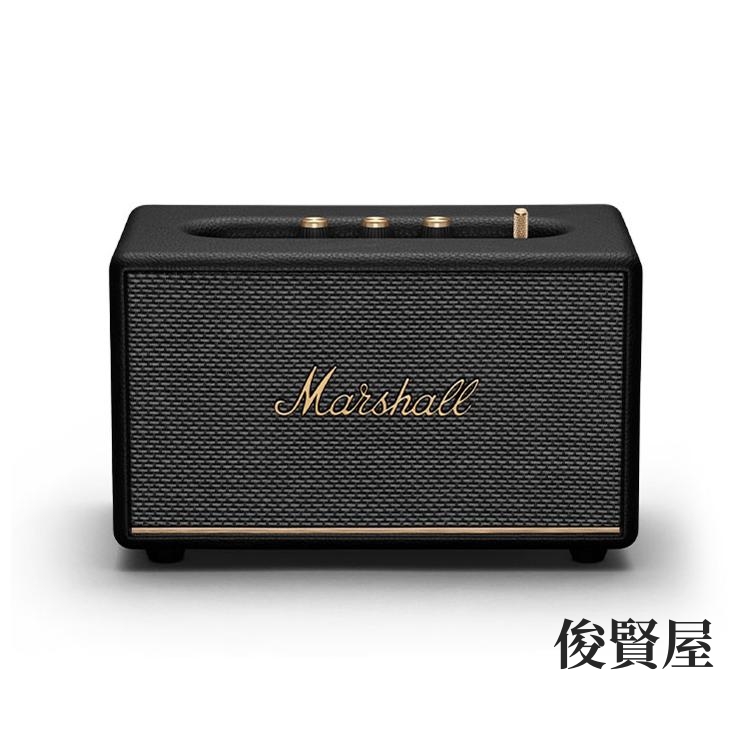 Marshall Bluetooth Cream ポータブル ワイヤレススピーカー Acton III [Black] 即納OK :7340055384940:俊賢屋