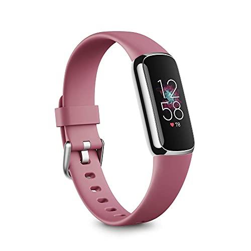 Fitbit Luxe FB422SRMG-FRCJK [オーキッド/プラチナ] 活動量計 心拍数 フィットネストラッカー 即納OK