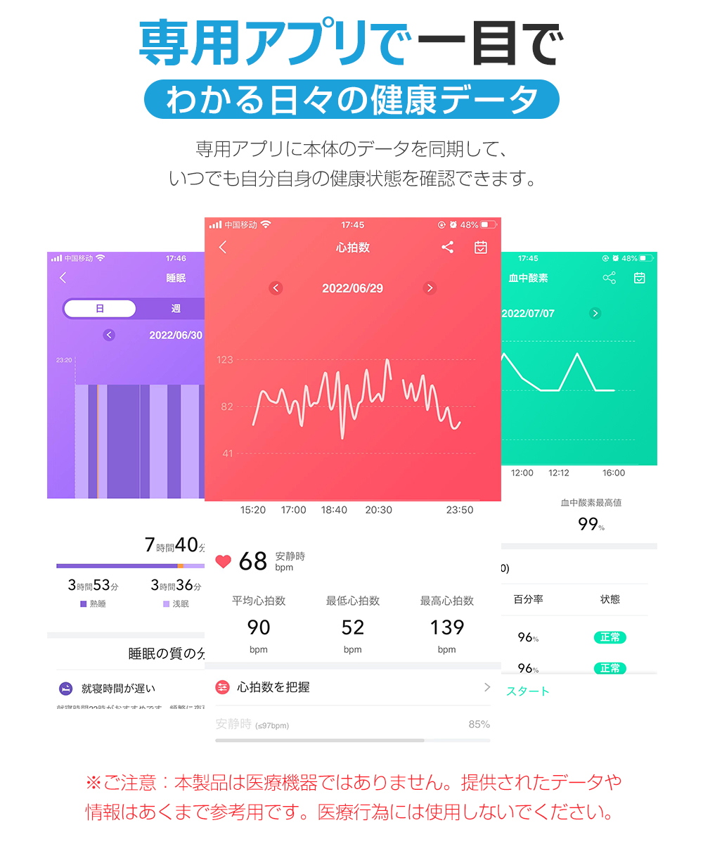 スマートウォッチ 健康管理