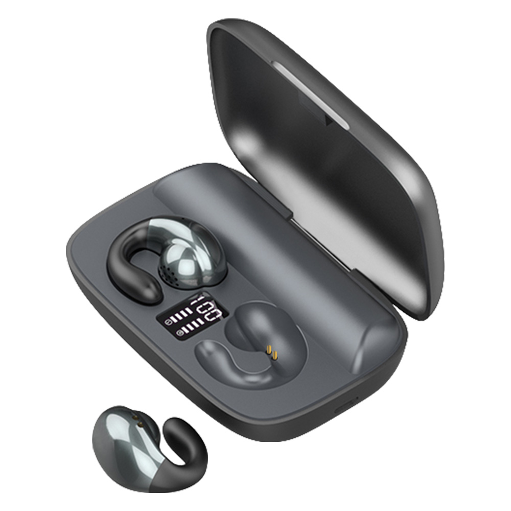 骨伝導イヤホン ワイヤレスイヤホン Bluetooth5.3 耳を塞がない ヘッドホン 耳掛け式 両耳通話 超軽量 防水 ブルートゥース イヤホン iPhone Android対応｜syunyou｜02