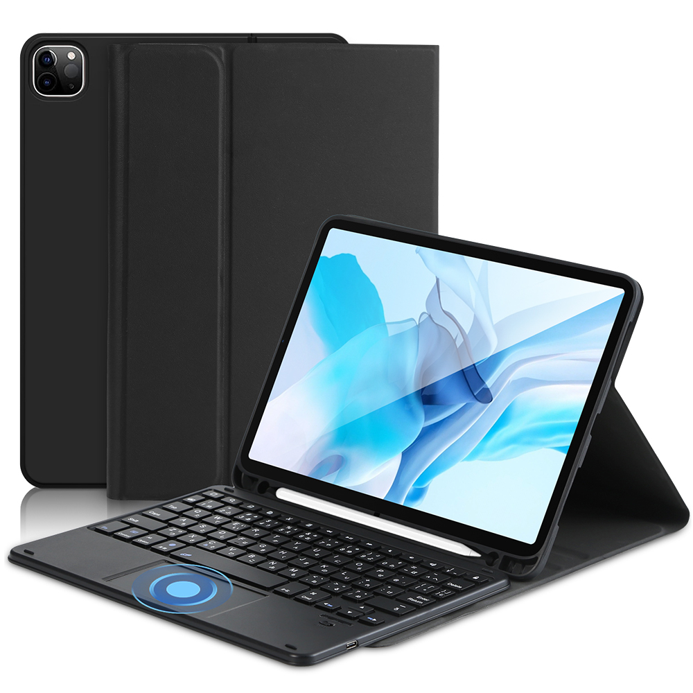 EWIN iPad キーボード ケース 日本語配列 タッチパッド搭載 第10