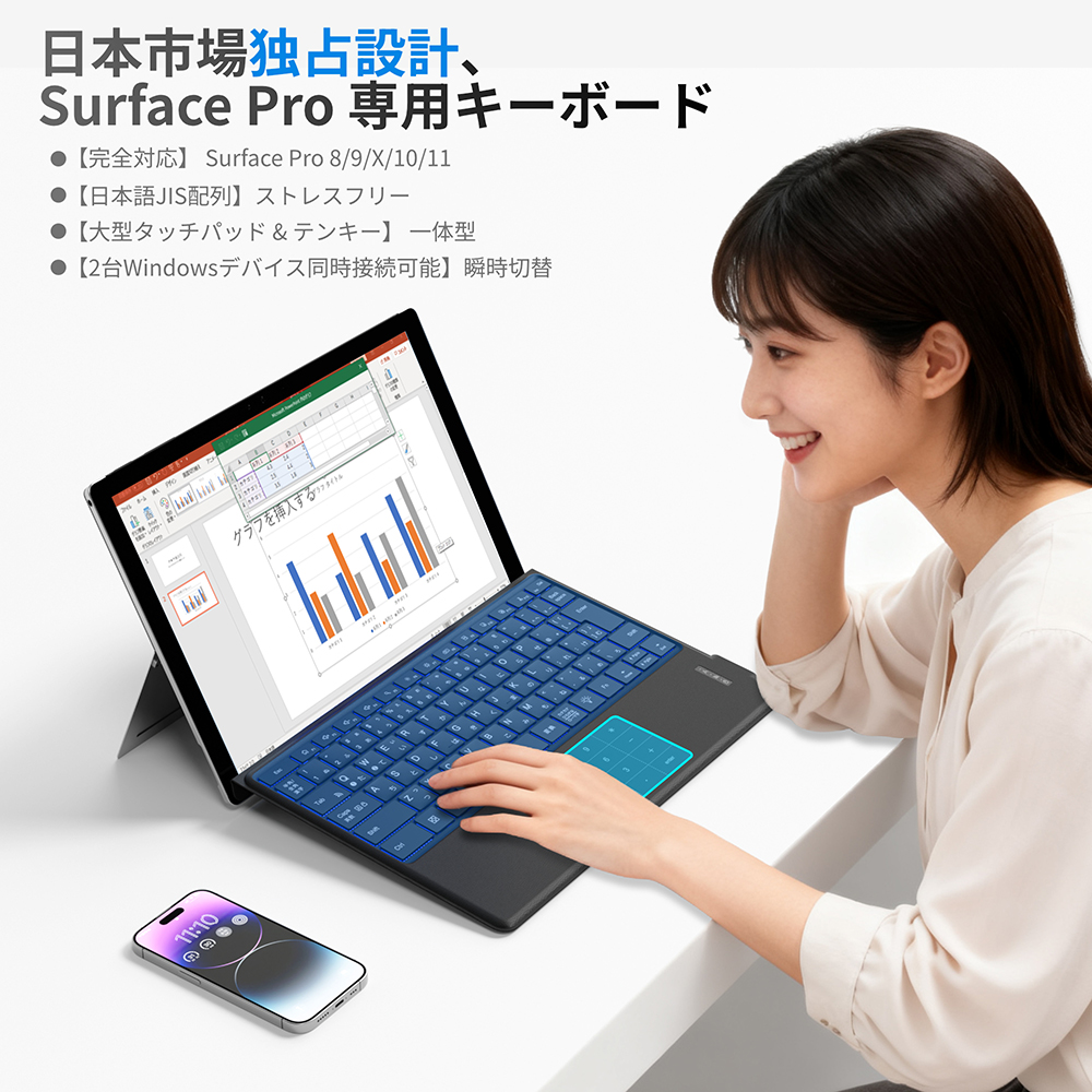 Surface Pro 3 キーボード