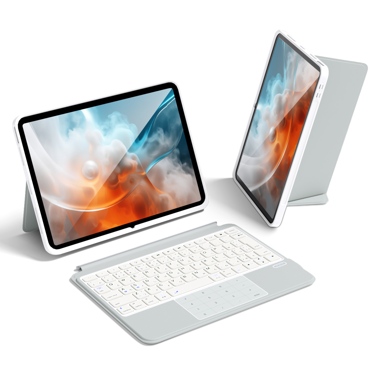 EWIN iPad A16 11世代 10世代 キーボードケース カバー 日本語配列