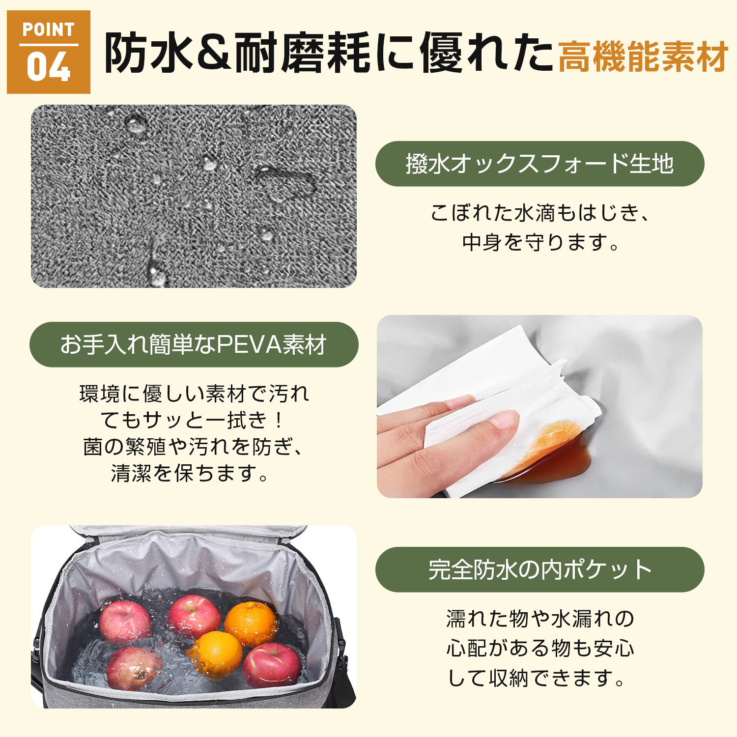 保冷ランチバッグ 高校生