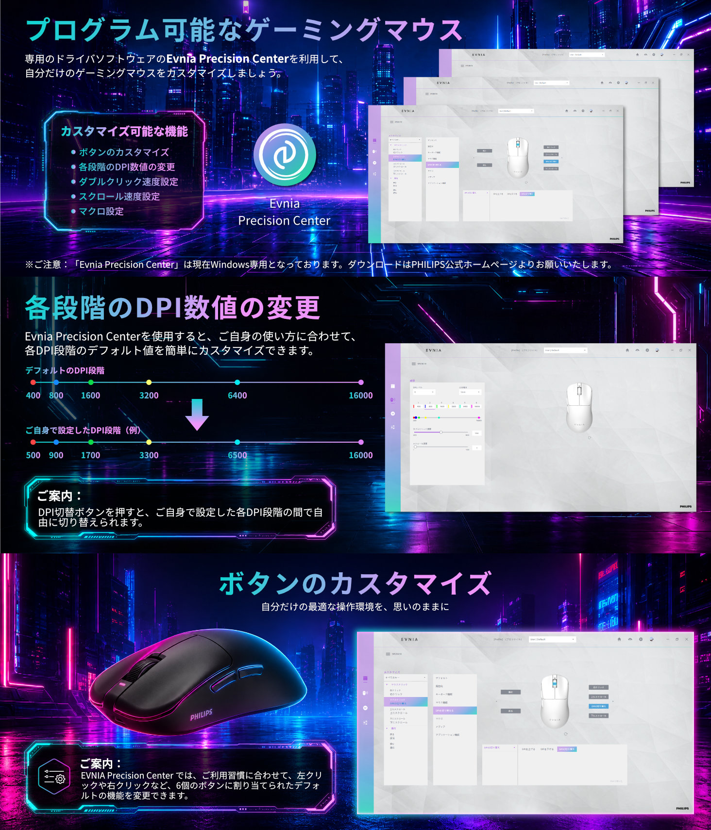 Philips ワイヤレスマウス