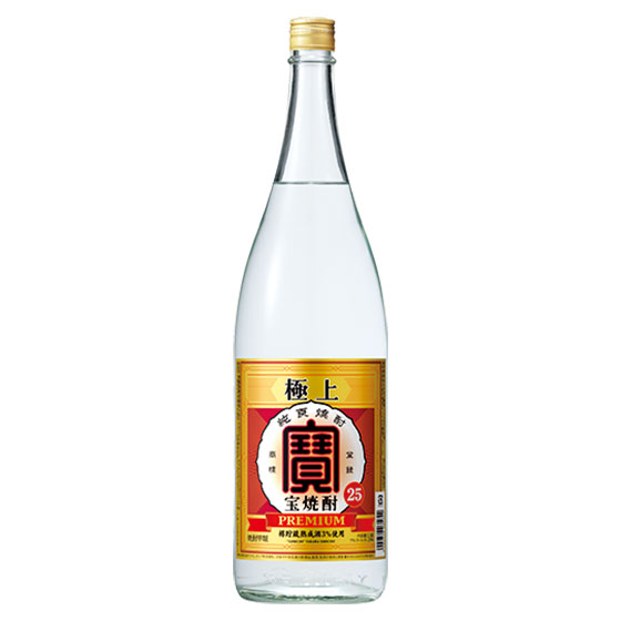 プレゼント ギフト 焼酎 極上宝焼酎 25度 1800ml 瓶 京都府 宝酒造 甲類焼酎｜syurakushop