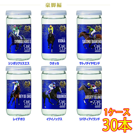 大関 ギフト プレゼント 上撰ワンカップ G-OneCup 豪脚編 180ml 30本 