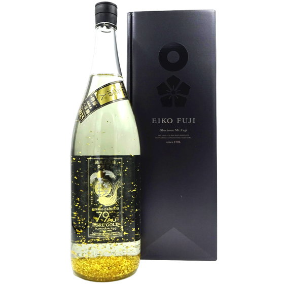 栄光冨士 ギフト プレゼント 日本酒 純米大吟醸 79Au PURE GOLD 金箔入