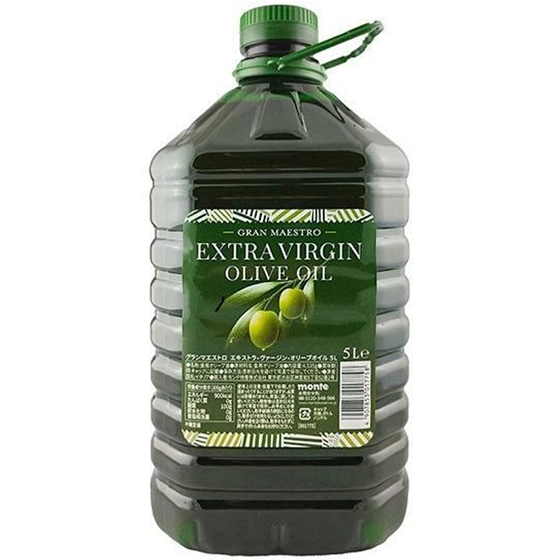 ギフト プレゼント 食用油 グランマエストロ エキストラ・ヴァージン・オリーブオイル ペットボトル 5000ml 東京都 モンテ物産 食用オリーブ油 業務用 大容量