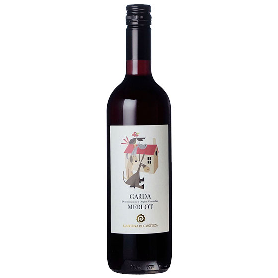 Yahoo! Yahoo!ショッピング(ヤフー ショッピング)ギフト プレゼント ワイン ガルダ メルロ / カンティーナ ディ クストーツァ 赤 750ml イタリア ロンバルディア 赤ワイン