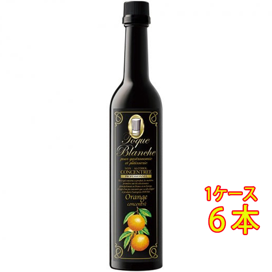 �M�t�g �v���[���g TOQUE BLANCHE �g�b�N�u�����V�� �I�����W�� 490ml 6�{ �I�����W �h�[�o�[�m��f�� �Z�k�ʏ` �m���A���R�[���V���b�v