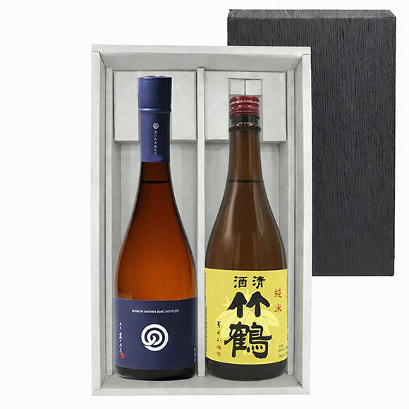 ギフト プレゼント 旨口×熟成 純米飲み比べ 農口尚彦研究所 純米＆竹鶴