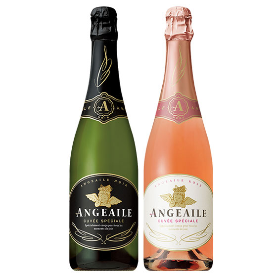 お中元 2025 ギフト アンジュエール・ノワール 白＆ロゼ 750ml 2