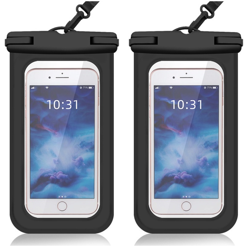 スマホ 防水ケース 防水スマホケース 2個セット ピクセル iPhone スマホケース 小物 海 貴重品 水中撮影 お風呂 IPX8 6.5インチ以下機種対応｜syurei｜02