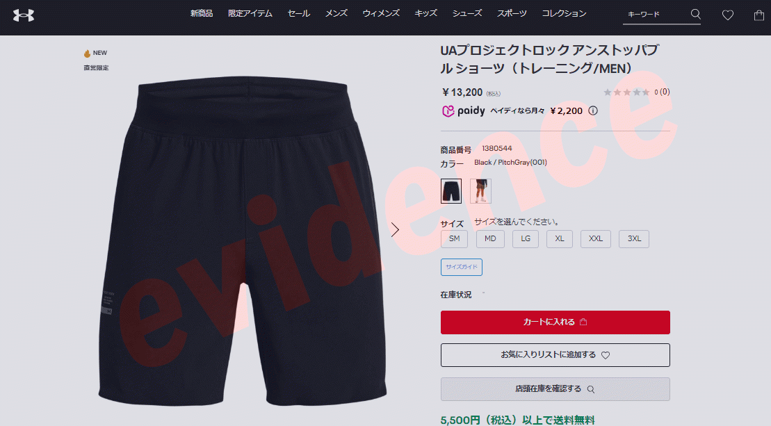 UNDER ARMOUR アンダーアーマー UAプロジェクトロック アン