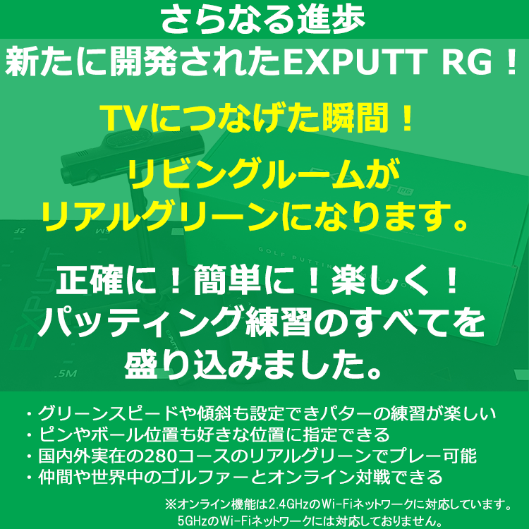 スカイトラック GPROゴルフ EX PUTT RG EX500D イーエックスパット