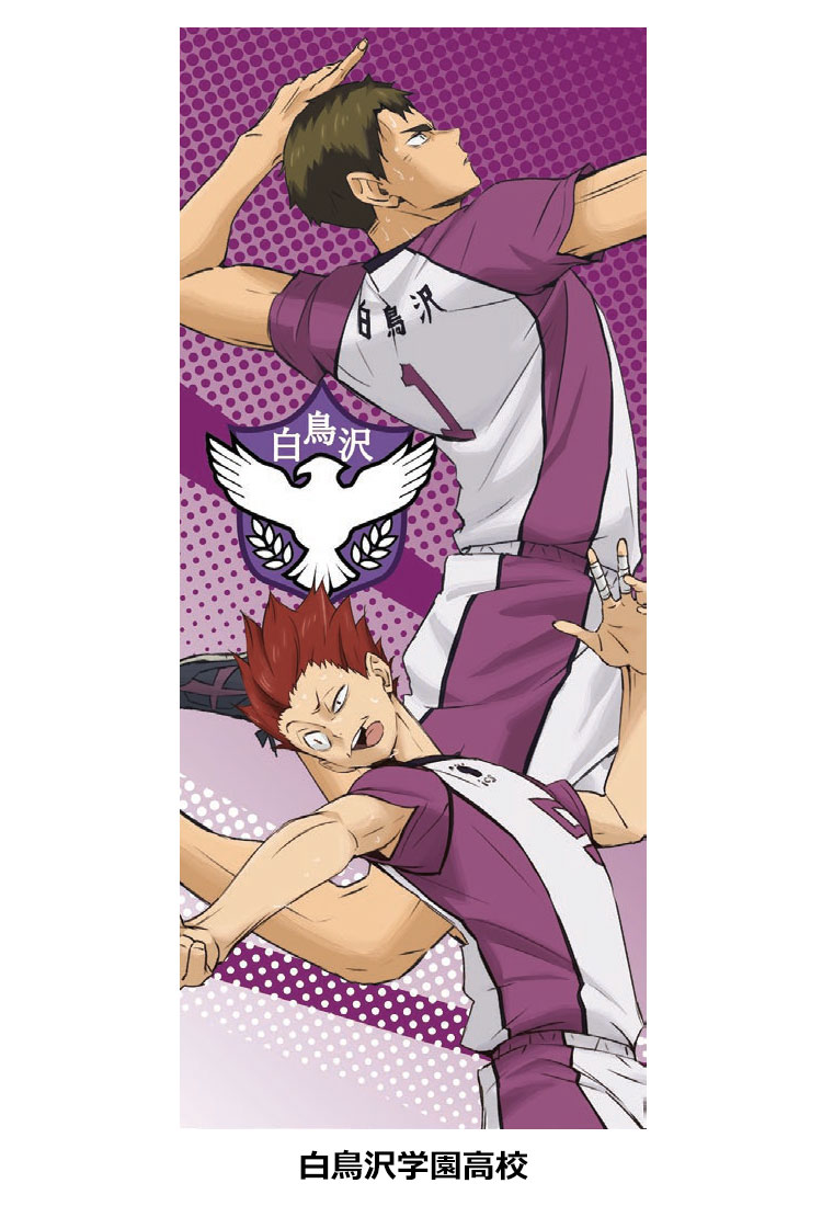 ハイキュー!! 公式グッズ スポーツタオル 10周年記念 繋ぐPROJECT 34