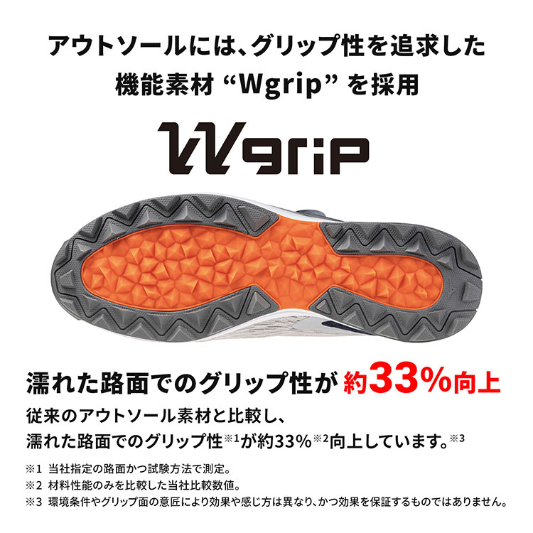 ミズノ ゴルフ ウエーブハザード WG ボア スパイクレス 51GM237591