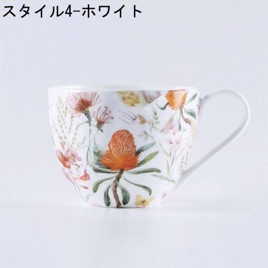 マグカップ フラワー 軽量 Afternoon Tea アフタヌーンティー リビング 食器 調理器具 キッチン用品 450ml コップ マグ コーヒー カップ シンプル キッチン｜t-8-store｜06