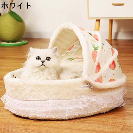 猫 ベッド ペットハウス クッション 猫ハウス マット 猫 こたつ ペットベッド猫 犬ベッド 犬小屋 ペット寝袋 犬用ベッド クッション ペット用寝袋 保温防寒｜t-8-store｜02