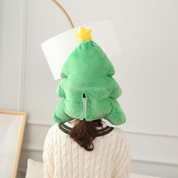 クリスマスツリー 着ぐるみ ヘッドカバー コスプレ コスチューム 仮装 被り物 ぬいぐるみ帽子 クリスマス お祝い パーティー ドレスアップ おもしろ