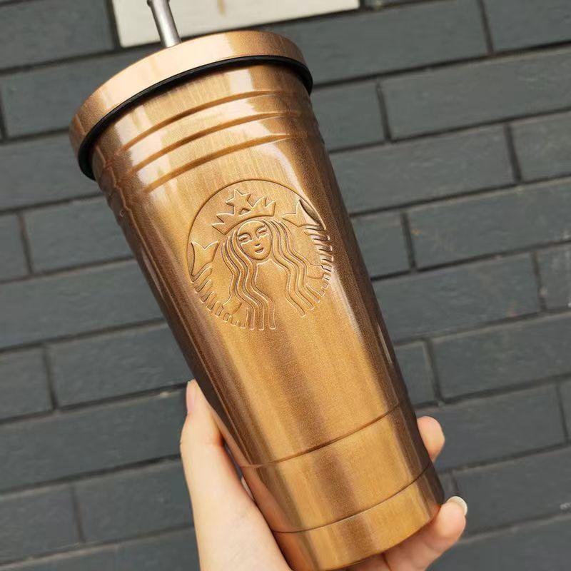 スターバックス STARBUCKS タンブラー ステンレスカップ コップ ストロー スタバ 保温 保冷 おしゃれ 新品 大容量 401-500ml｜t-andomkikaku｜05