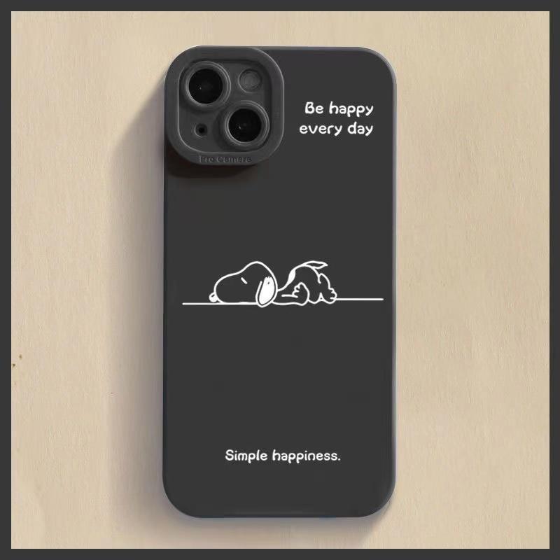 送料無料 スヌーピー Snoopy iphone14 スマホケース 携帯ケース 全機種対応 ソフト シリコン 全面保護 耐衝撃 スマホカバー 13mini ケース｜t-andomkikaku｜03