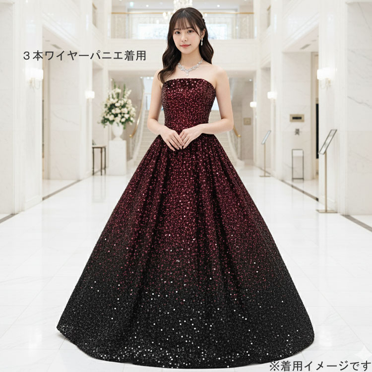 赤 スパンコール ドレスのおすすめ人気商品一覧 通販 - Yahoo!ショッピング