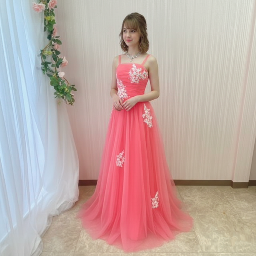 カラードレス グリーン ブルー ピンク パープル オレンジ 結婚式 演奏会 発表会 前撮り ウェディングドレス 中学生 高校生ドレス 即日発送 53331wb |  | 04