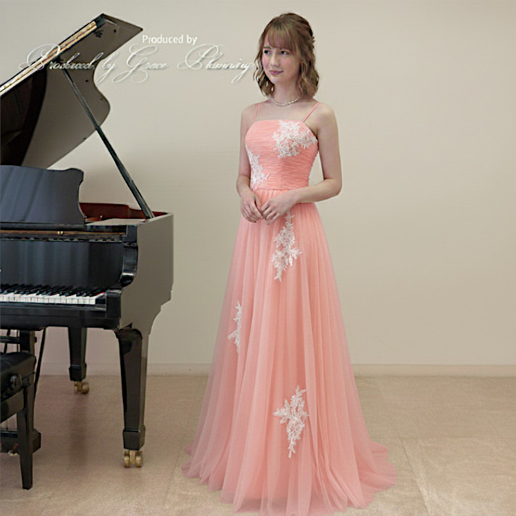 カラードレス グリーン ブルー ピンク パープル オレンジ 結婚式 演奏会 発表会 前撮り ウェディングドレス 中学生 高校生ドレス 即日発送 53331wb |  | 03