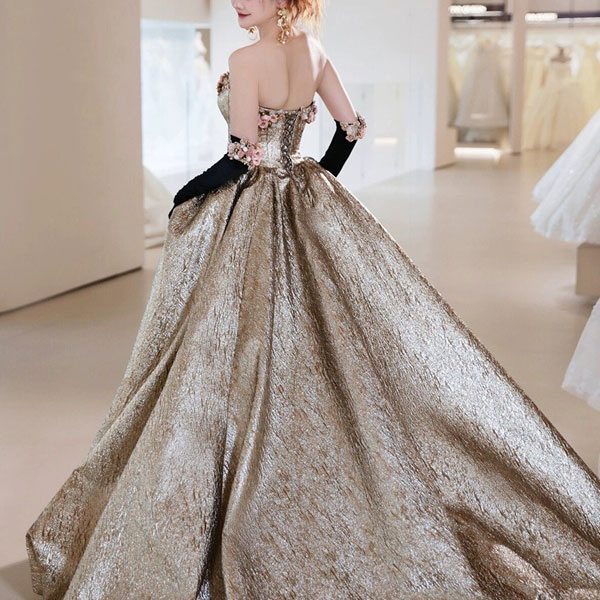 カラードレス ウエディングドレス 演奏会用ドレス(11号/Lサイズ