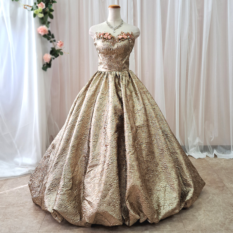 カラードレス ウエディングドレス 演奏会用ドレス(11号/Lサイズ