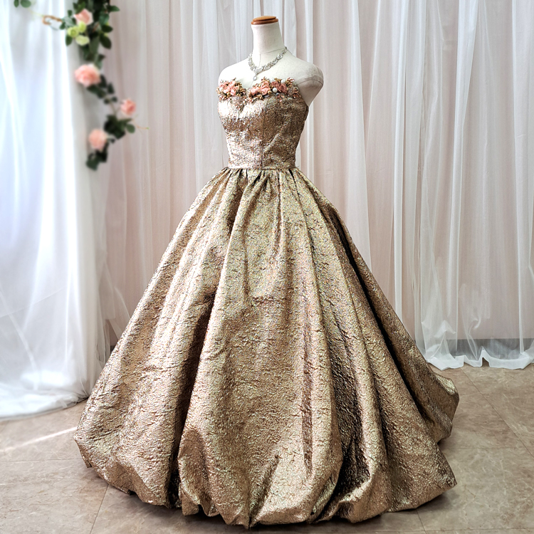 カラードレス ウエディングドレス 演奏会用ドレス(11号/Lサイズ