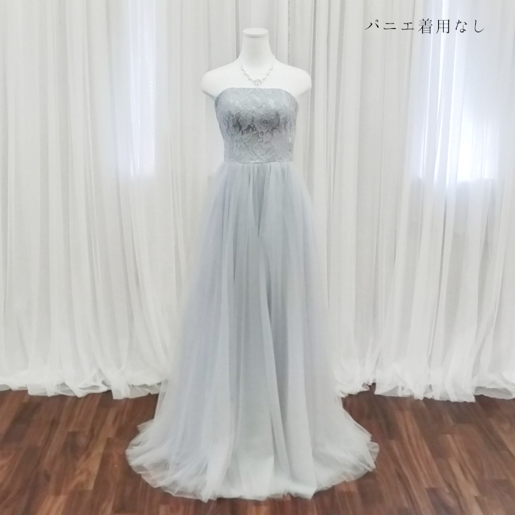 結婚式 演奏会用カラードレス ウエディングドレス ロングドレス ピンク 緑 グレー 5号， 7号， 9号， 11号 結婚式二次会  cd31767