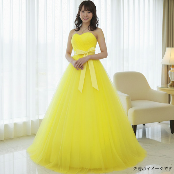 【値下げしました】カラードレス 黄色 ウェディング 幸せの黄色いカラードレス～ | TAGAYA BRIDAL - 京都・大阪・神戸の