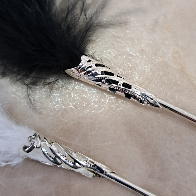 かんざし 羽根 ヘアアクセサリー ヘッドドレス 髪飾り アクセサリー
