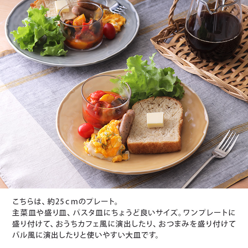 大皿 25cm Nuanプレート お皿 皿 洋食器 おしゃれ 食器 ディナー 大皿 25cm Nuanプレート お皿 皿 洋食器 おしゃれ 食器 ディナー