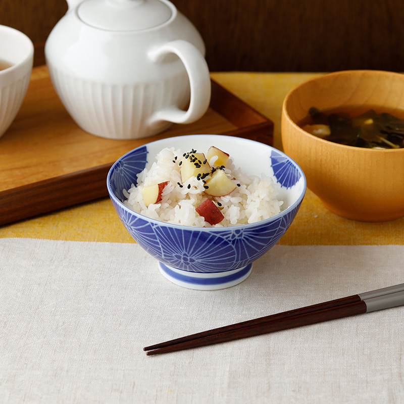 お茶碗 11.5cm Japan Blue 軽量食器