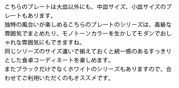 スレート調プレート　小皿