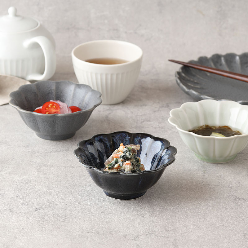 花型小鉢 11cm 窯変HANAZARA ボウル 鉢 お皿 皿 食器 小鉢