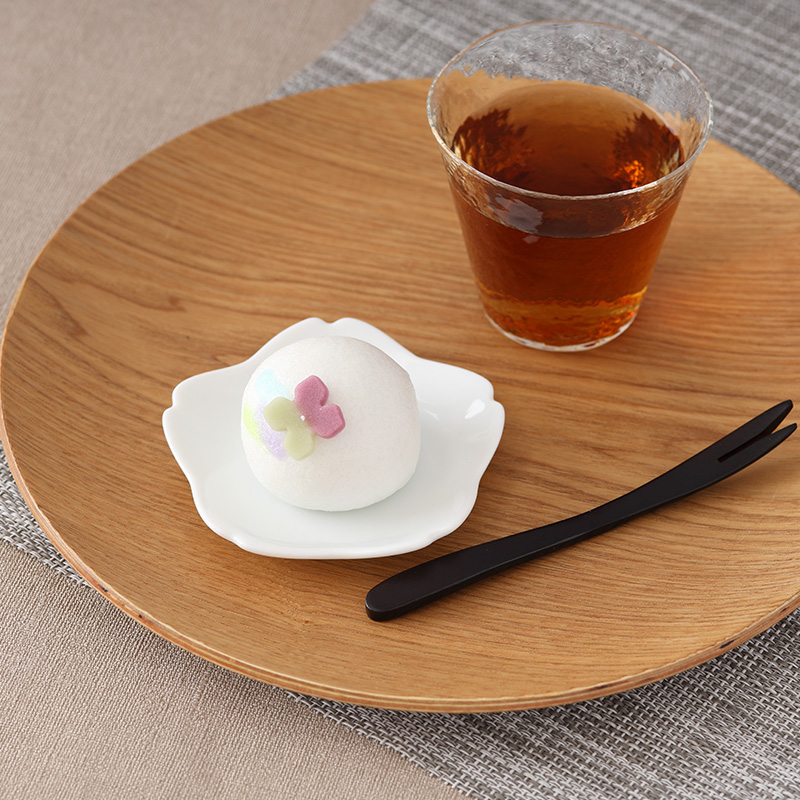 さくら小皿 9cm 白 和食器 シンプル プレート お皿 皿 食器 小皿 醤油皿