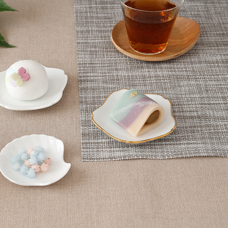 さくら小皿 9cm 白 和食器 シンプル プレート お皿 皿 食器 小皿 醤油皿