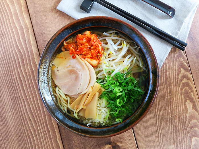 ラーメン鉢 和食器 黒 油滴結晶 石目 6.8寸ラーメン丼 丼ぶり ラーメン