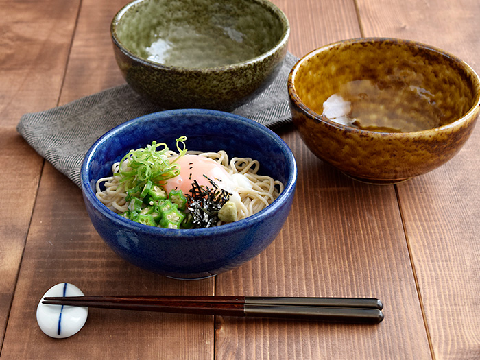 どんぶり　窯変イラボ　和食器