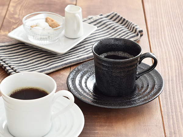 コーヒーカップ　ボーダー　7.5cm　