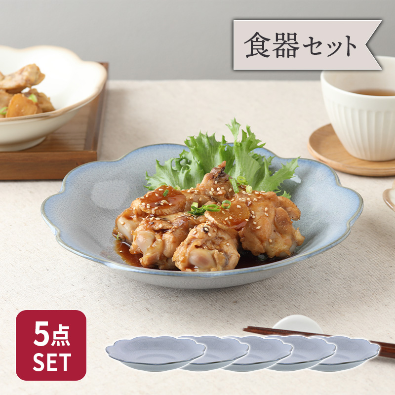 深皿 21.5cm 5枚セット