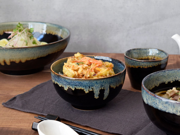 どんぶり　お好み丼（小）　天目白流し