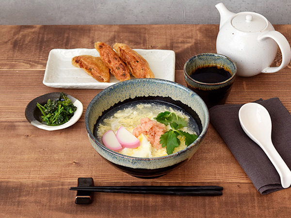 どんぶり　さぬき丼　天目白流し　和食器