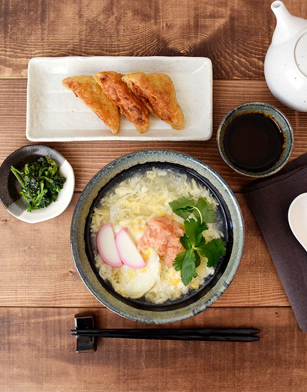 どんぶり　さぬき丼　天目白流し　和食器