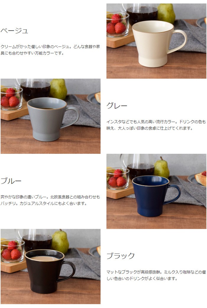 最大49%OFFクーポン マグカップ 380cc おしゃれ エッジライン Edge line 洋食器 食器 マグ カップ コップ コーヒーマグ  ティーマグ カフェ食器 カフェ風 モダン シンプル plate notimundo.com.ec